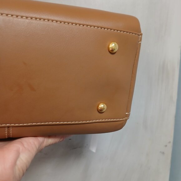 Tan Leather Dream Satchel - Picture 4 of 12